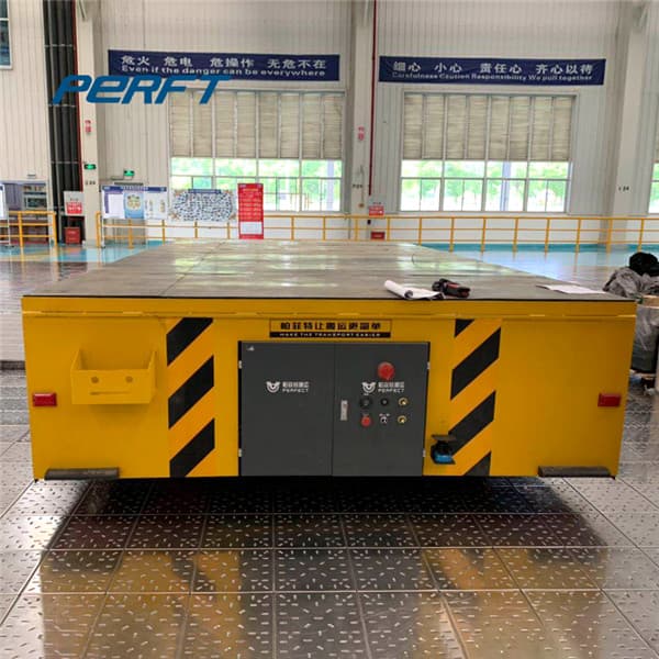 steerable transfer trolley precast concrete workshop using 200 ton